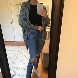 Cozy, drape cardigan